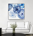 Shibori Rings II by Aimee Wilson on GIANT ART - white abstract