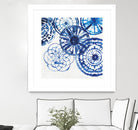 Shibori Rings II by Aimee Wilson on GIANT ART - white abstract