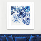 Shibori Rings II by Aimee Wilson on GIANT ART - white abstract