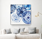 Shibori Rings II by Aimee Wilson on GIANT ART - white abstract