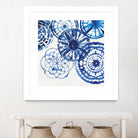Shibori Rings II by Aimee Wilson on GIANT ART - white abstract