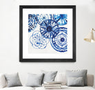 Shibori Rings II by Aimee Wilson on GIANT ART - white abstract
