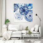 Shibori Rings II by Aimee Wilson on GIANT ART - white abstract