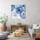 Shibori Rings II by Aimee Wilson on GIANT ART - white abstract