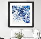 Shibori Rings II by Aimee Wilson on GIANT ART - white abstract
