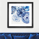 Shibori Rings II by Aimee Wilson on GIANT ART - white abstract
