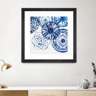 Shibori Rings II by Aimee Wilson on GIANT ART - white abstract