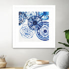 Shibori Rings II by Aimee Wilson on GIANT ART - white abstract