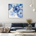 Shibori Rings II by Aimee Wilson on GIANT ART - white abstract
