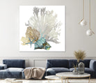 Coral by Aimee Wilson on GIANT ART - turquoise nautical