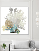 Coral by Aimee Wilson on GIANT ART - turquoise nautical
