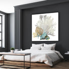 Coral by Aimee Wilson on GIANT ART - turquoise nautical