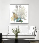 Coral by Aimee Wilson on GIANT ART - turquoise nautical