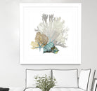 Coral by Aimee Wilson on GIANT ART - turquoise nautical