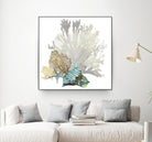 Coral by Aimee Wilson on GIANT ART - turquoise nautical