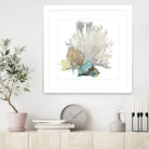 Coral by Aimee Wilson on GIANT ART - turquoise nautical