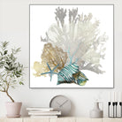 Coral by Aimee Wilson on GIANT ART - turquoise nautical