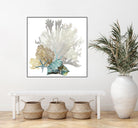 Coral by Aimee Wilson on GIANT ART - turquoise nautical