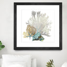 Coral by Aimee Wilson on GIANT ART - turquoise nautical