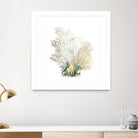 Coral II by Aimee Wilson on GIANT ART - turquoise nautical