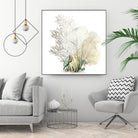 Coral II by Aimee Wilson on GIANT ART - turquoise nautical