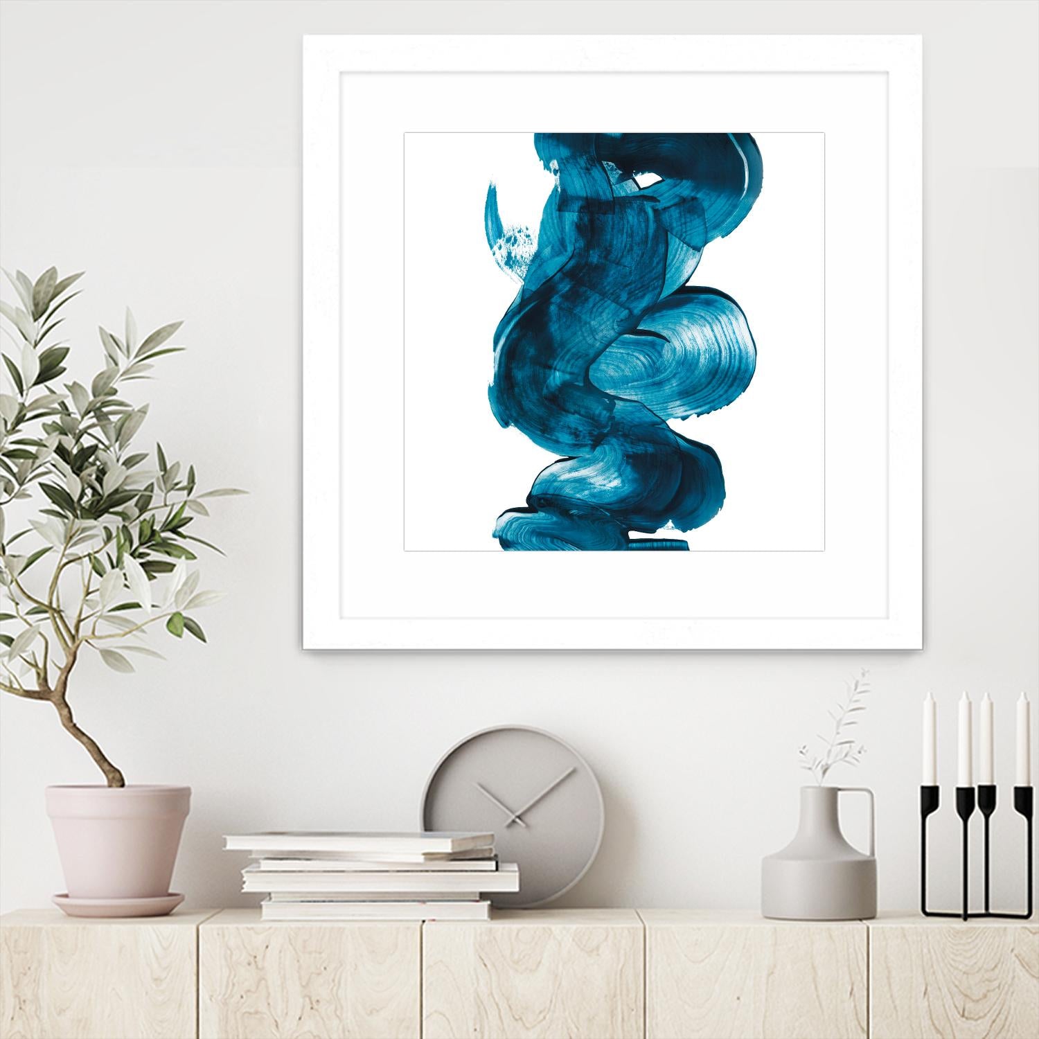 Outside I by Aimee Wilson on GIANT ART - white abstract