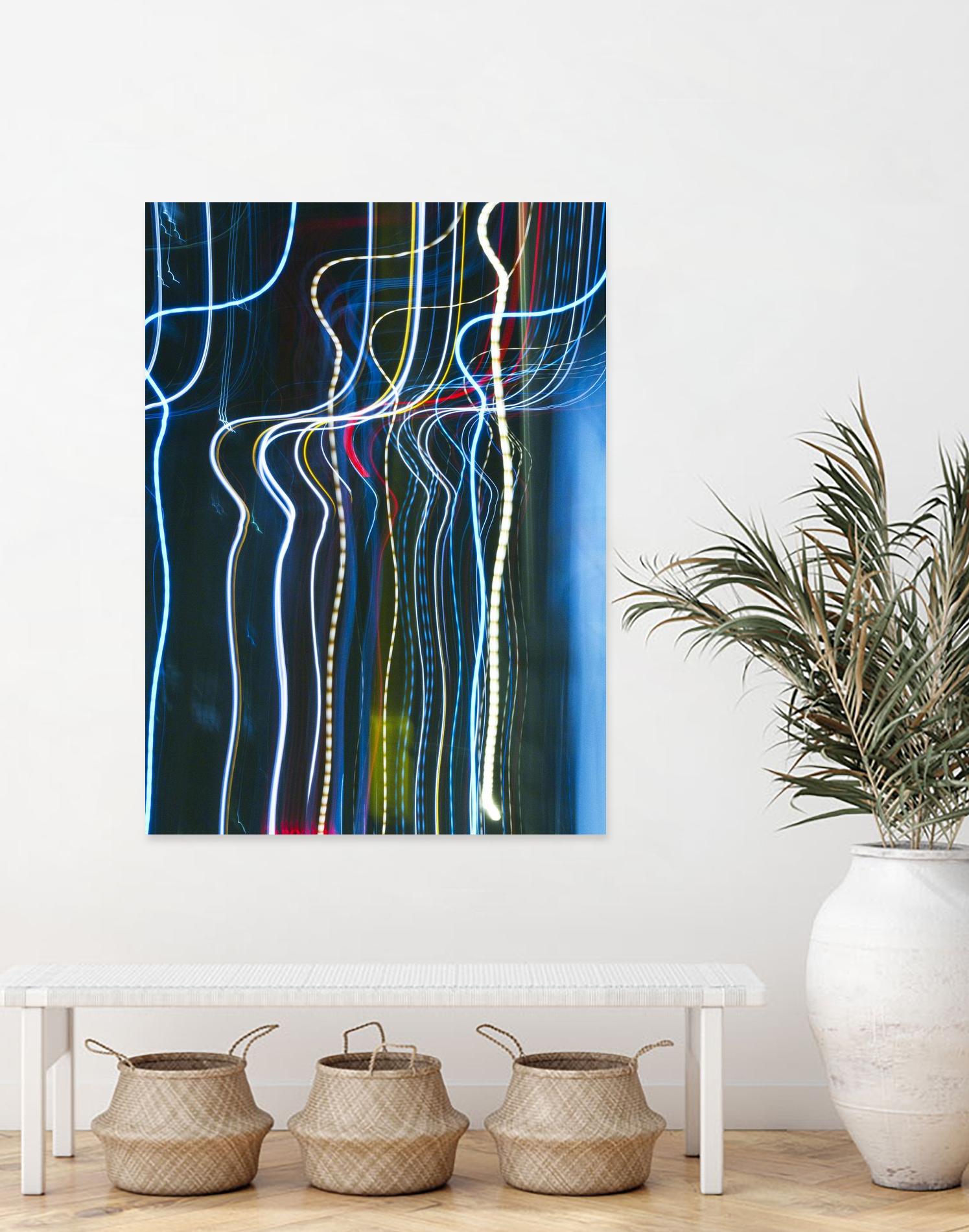 Stems I by William Cooke on GIANT ART - white abstract