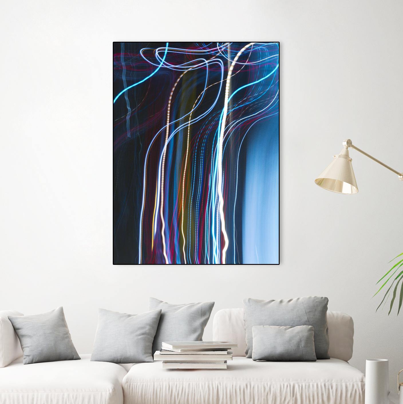 Stems III by William Cooke on GIANT ART - white abstract