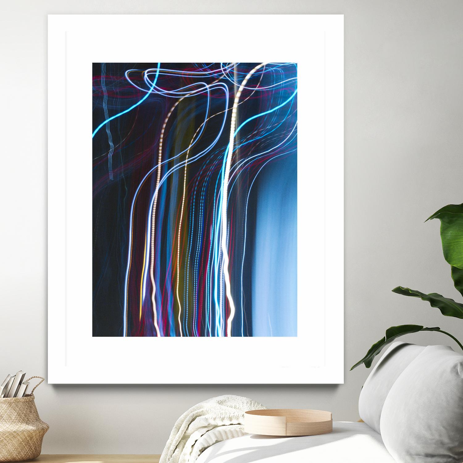 Stems III by William Cooke on GIANT ART - white abstract