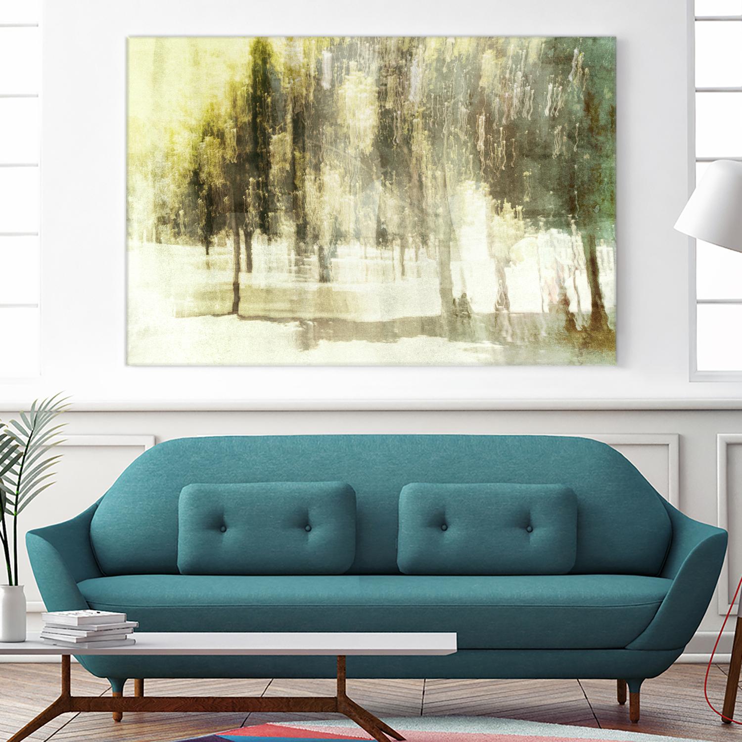 Wood in Motion III by William Cooke on GIANT ART - white abstract