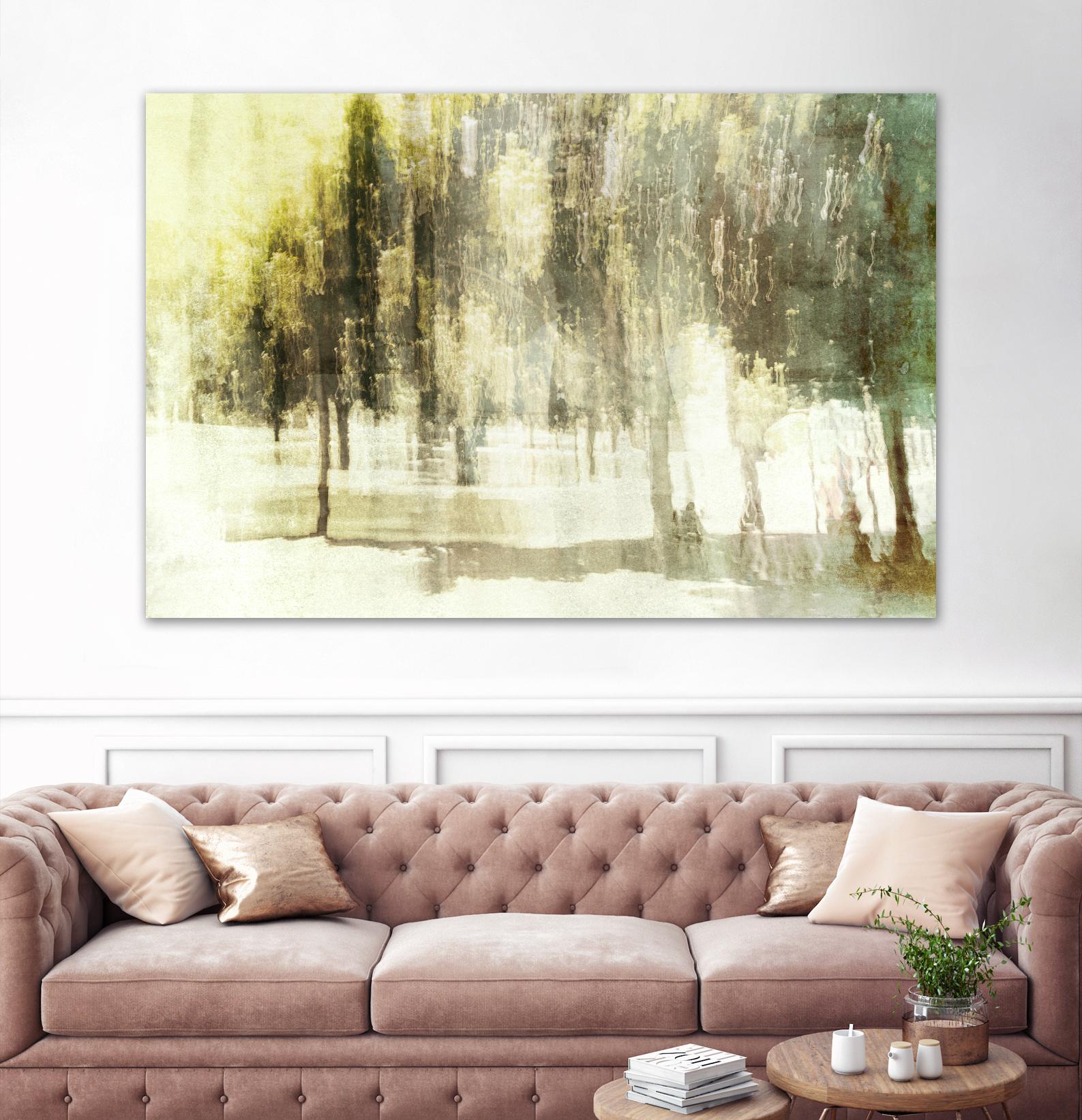 Wood in Motion III by William Cooke on GIANT ART - white abstract