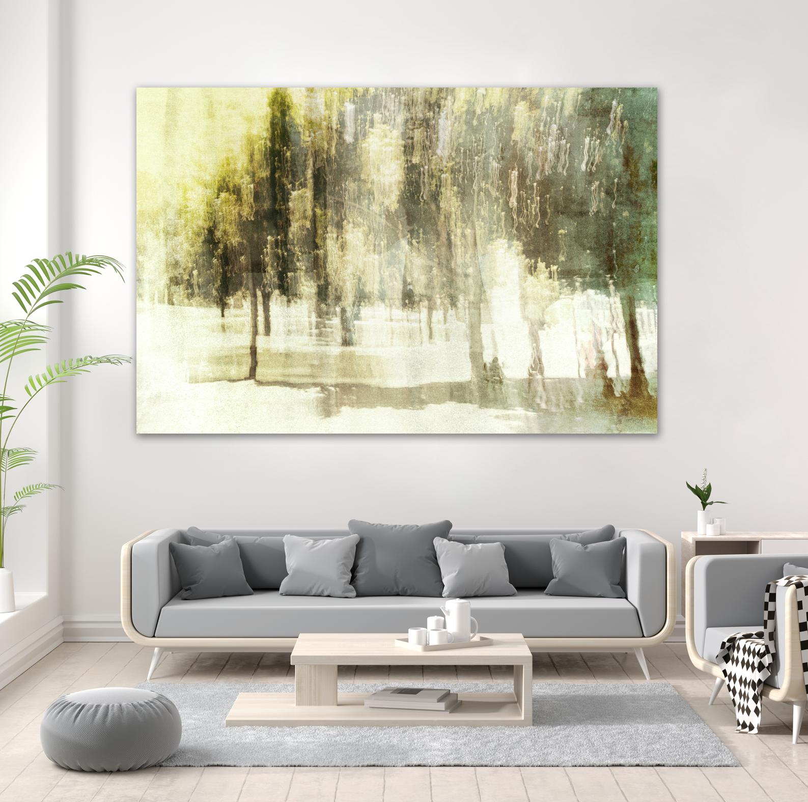 Wood in Motion III by William Cooke on GIANT ART - white abstract