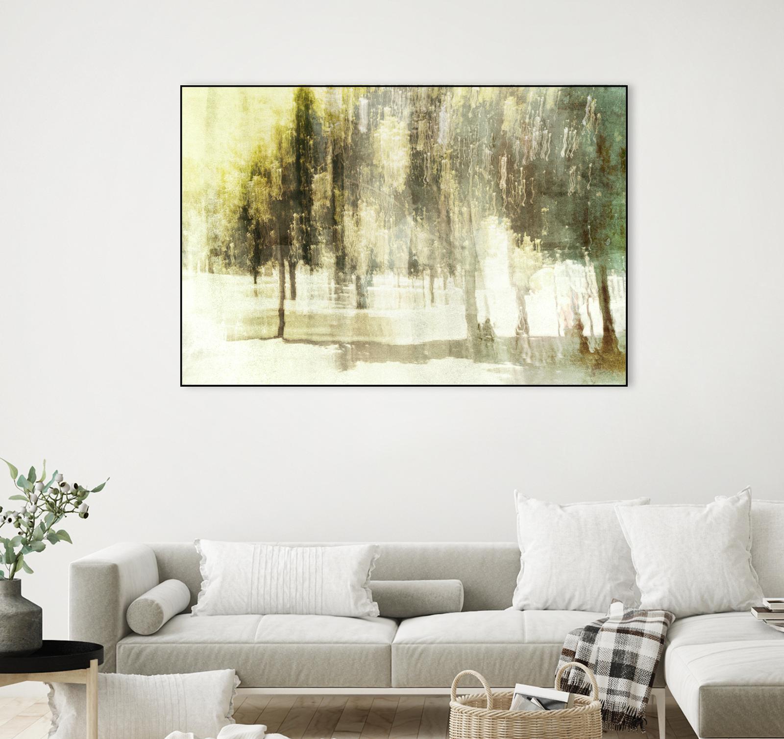 Wood in Motion III by William Cooke on GIANT ART - white abstract