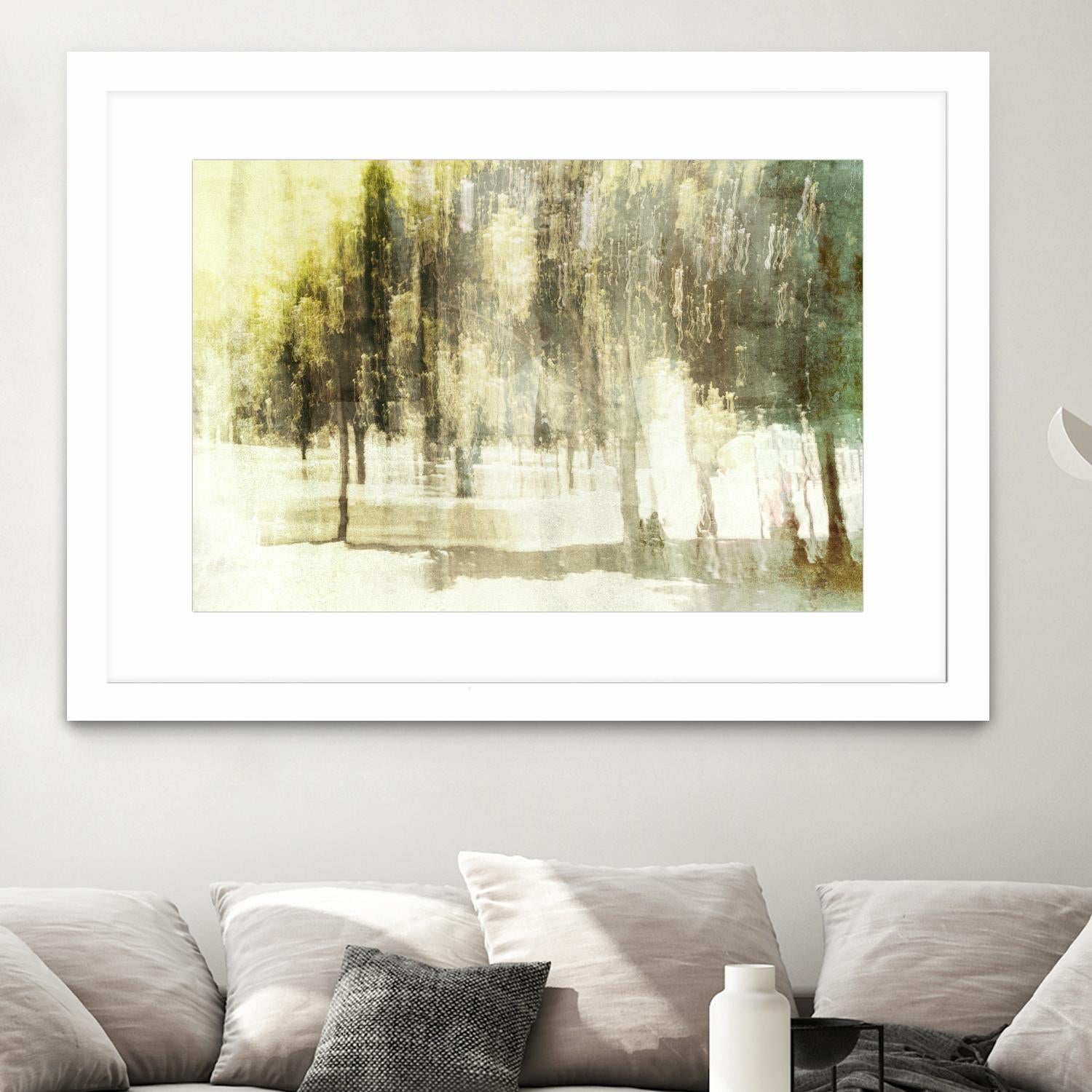 Wood in Motion III by William Cooke on GIANT ART - white abstract