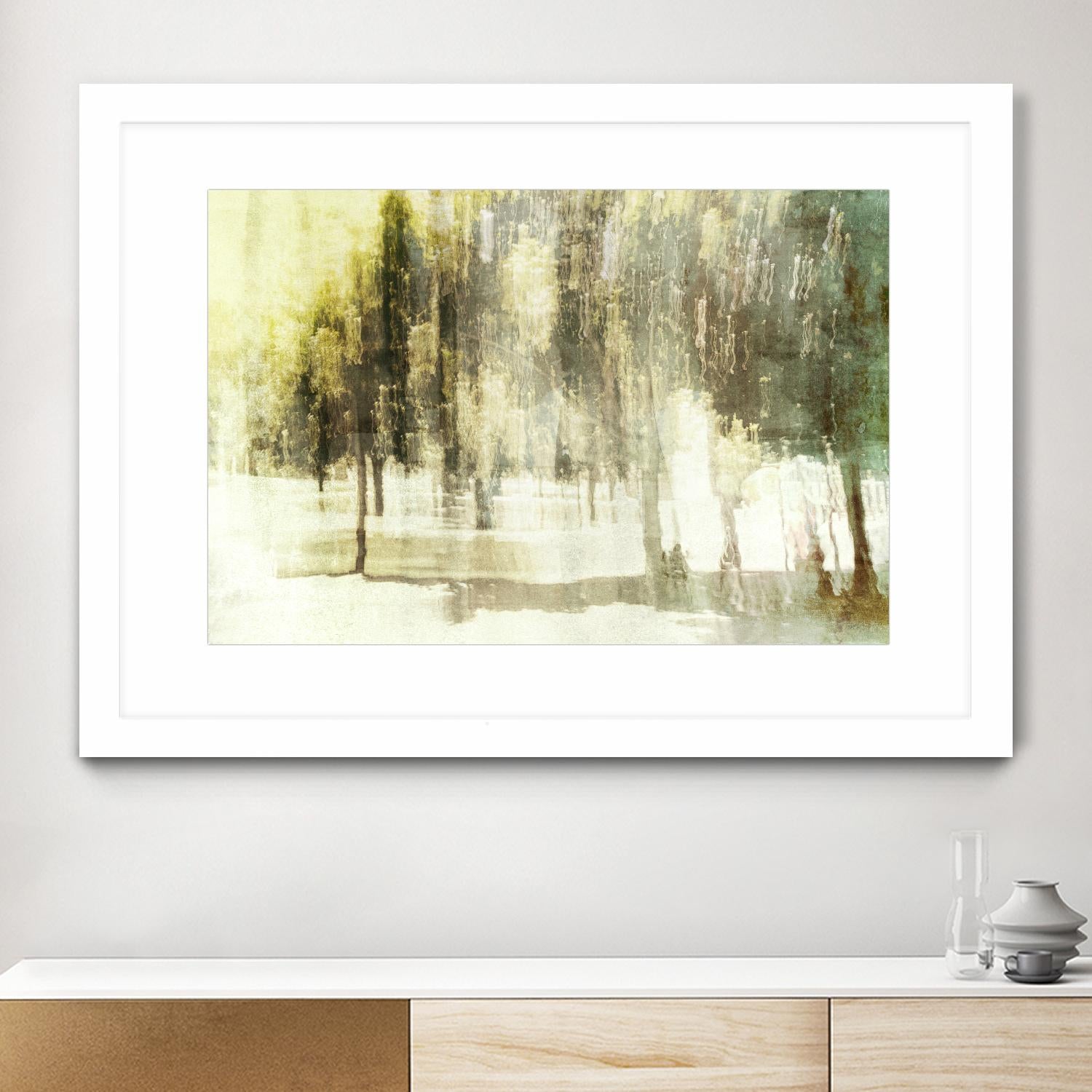 Wood in Motion III by William Cooke on GIANT ART - white abstract