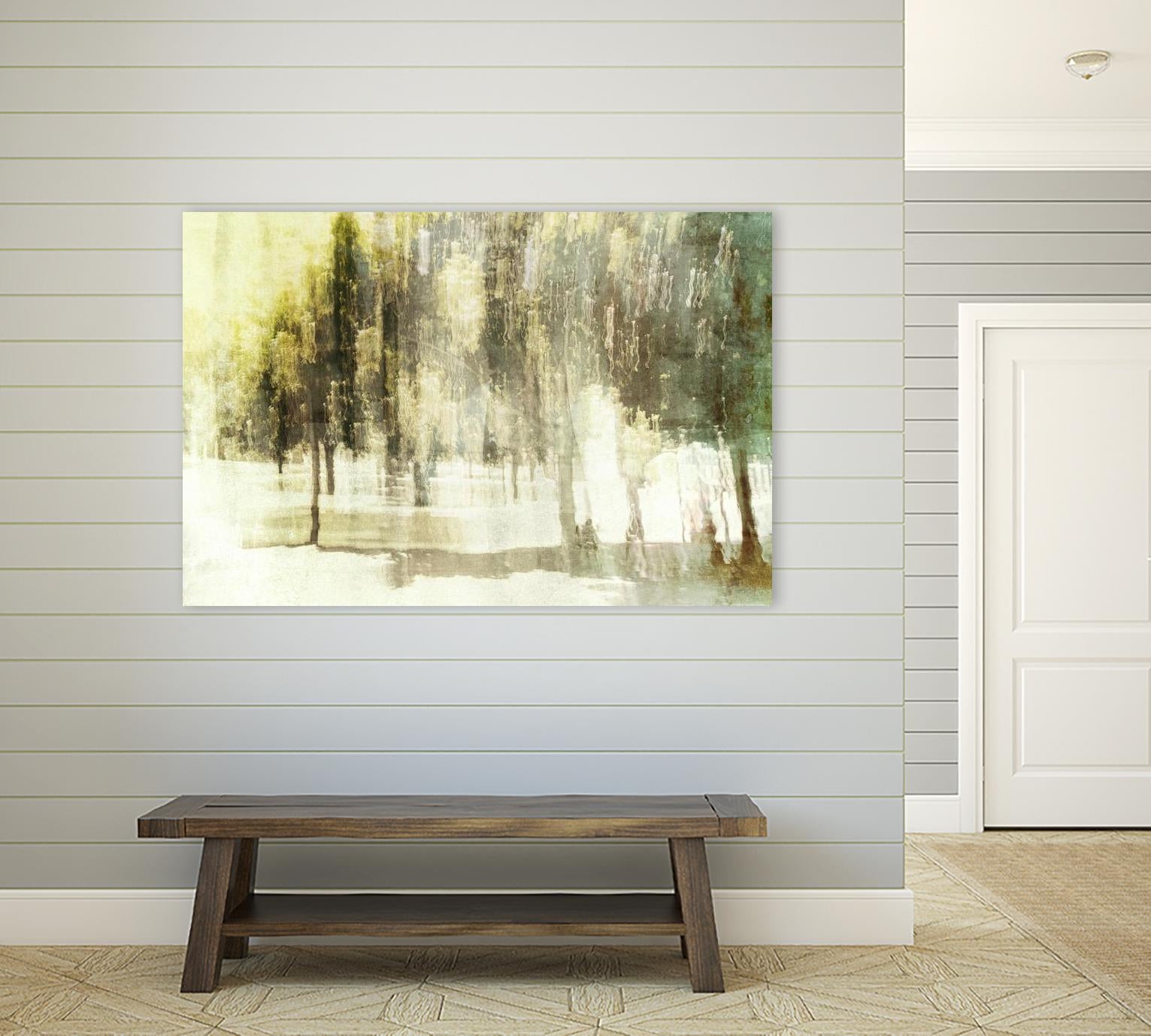 Wood in Motion III by William Cooke on GIANT ART - white abstract