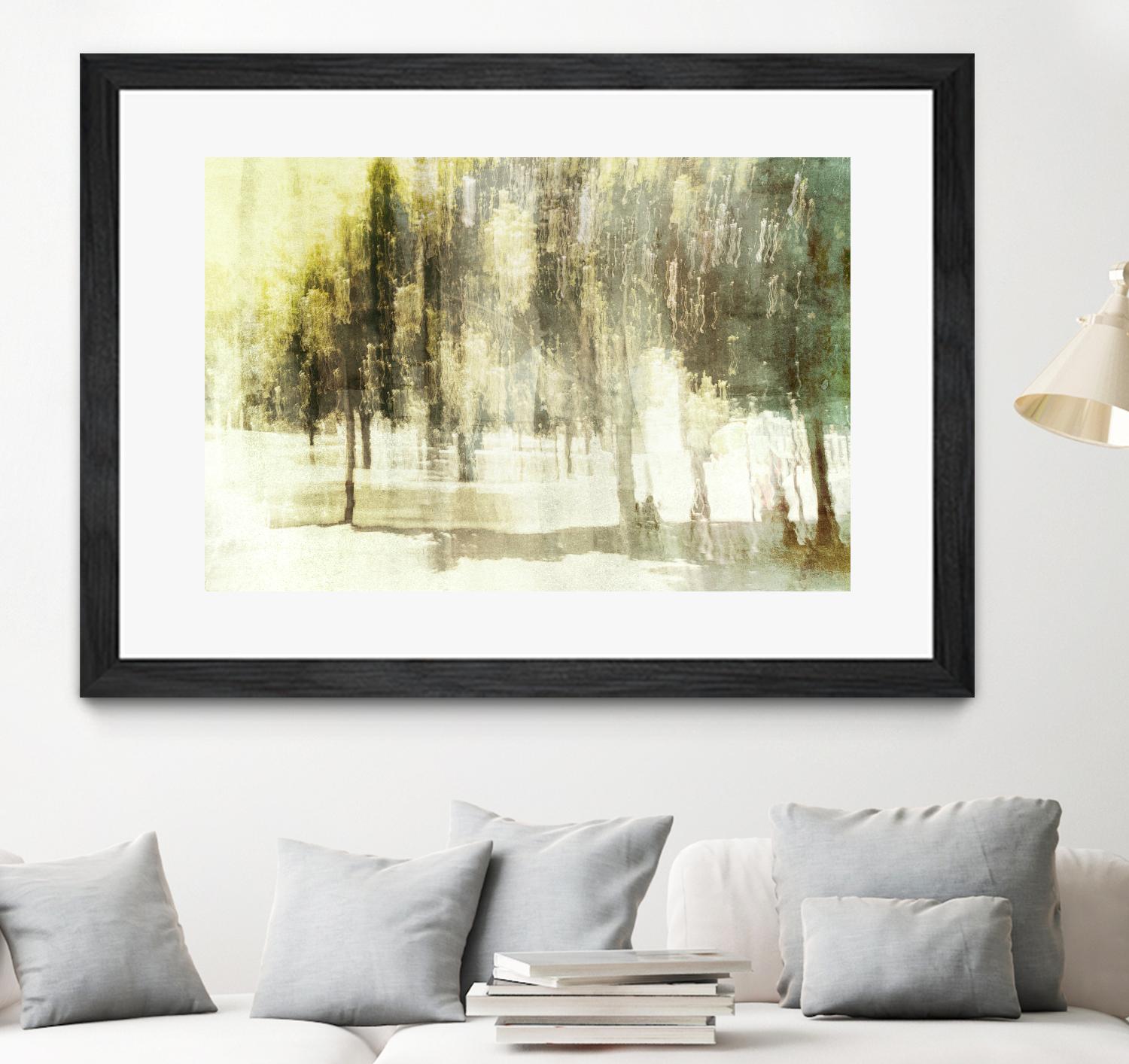 Wood in Motion III by William Cooke on GIANT ART - white abstract