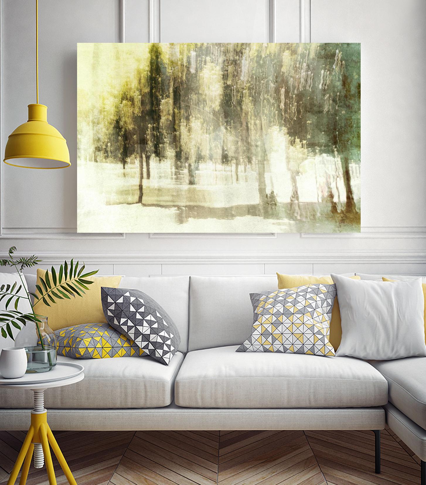 Wood in Motion III by William Cooke on GIANT ART - white abstract