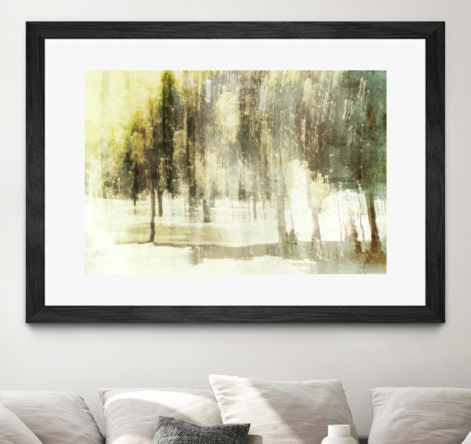 Wood in Motion III by William Cooke on GIANT ART - white abstract