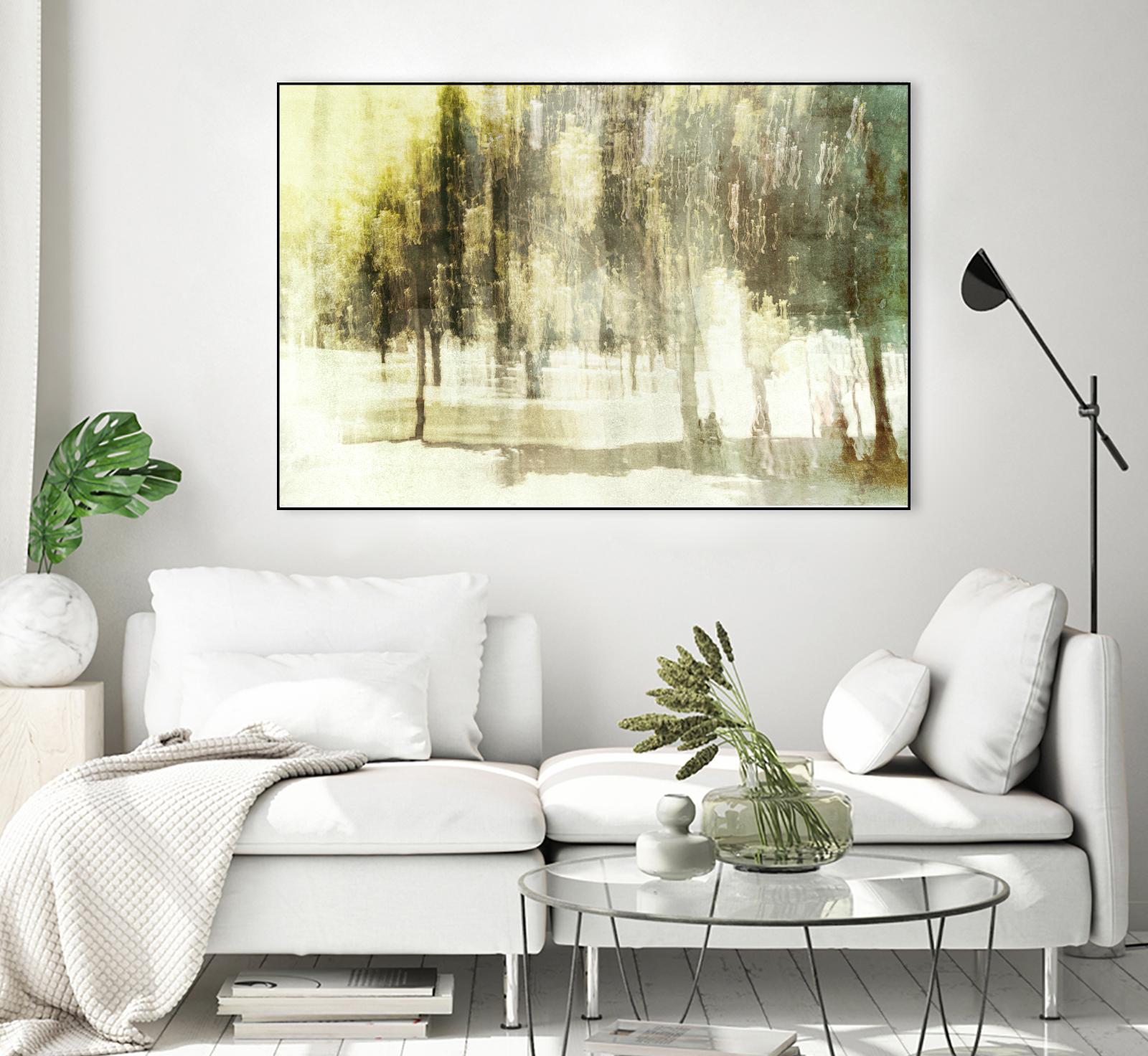 Wood in Motion III by William Cooke on GIANT ART - white abstract