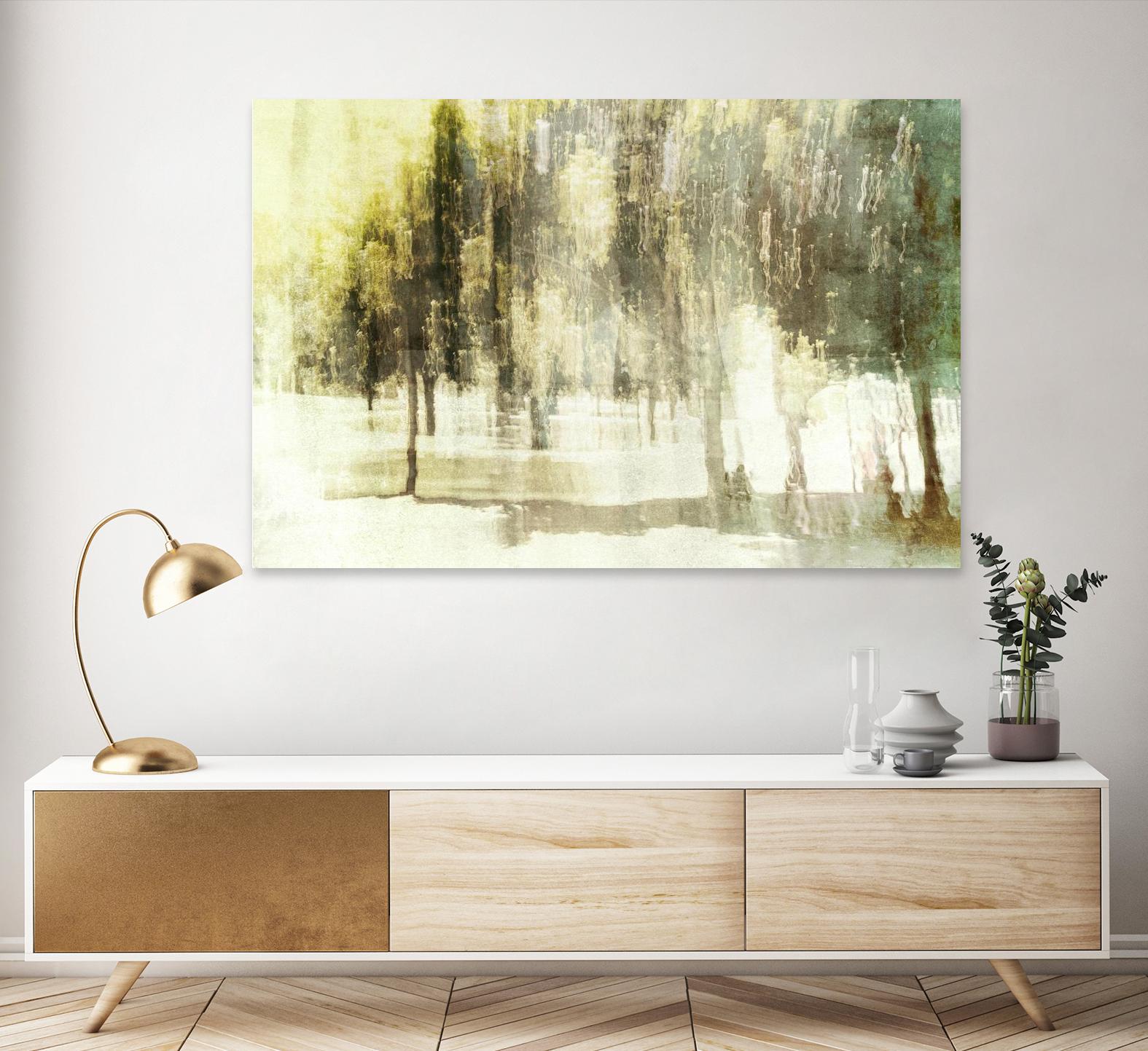 Wood in Motion III by William Cooke on GIANT ART - white abstract