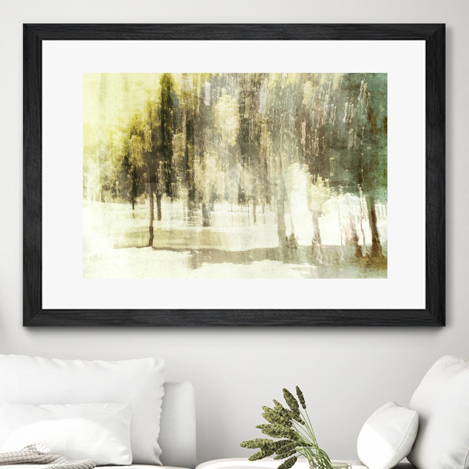 Wood in Motion III by William Cooke on GIANT ART - white abstract