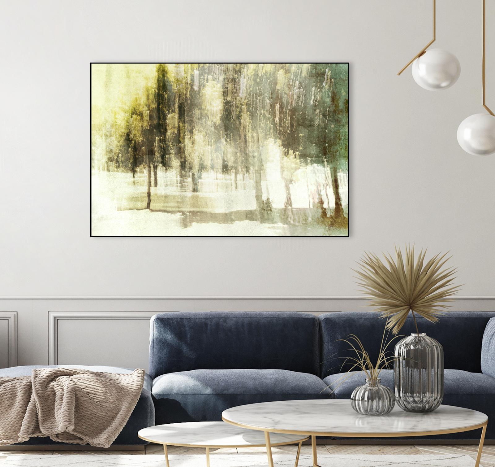 Wood in Motion III by William Cooke on GIANT ART - white abstract