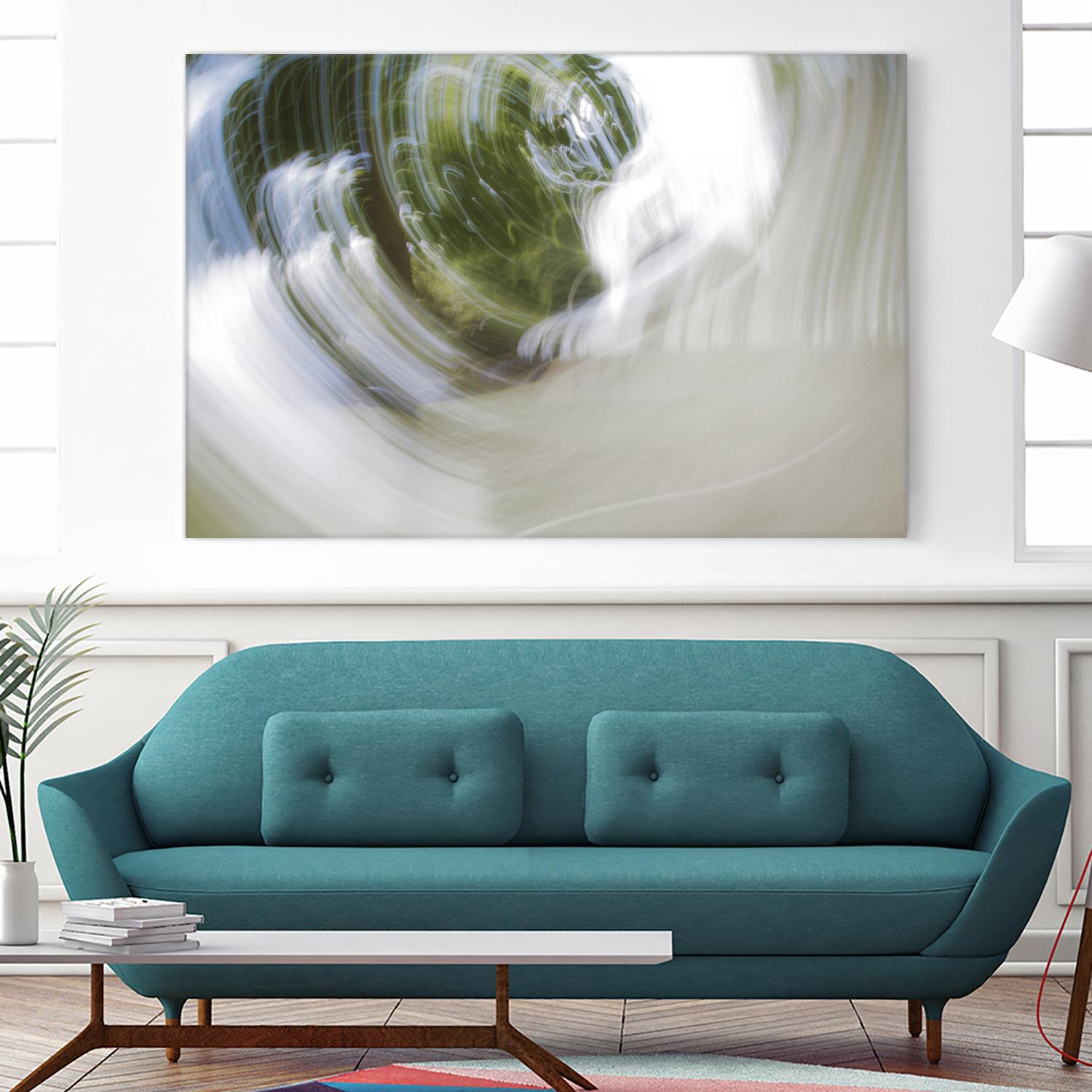 Echoes I by William Cooke on GIANT ART - green abstract