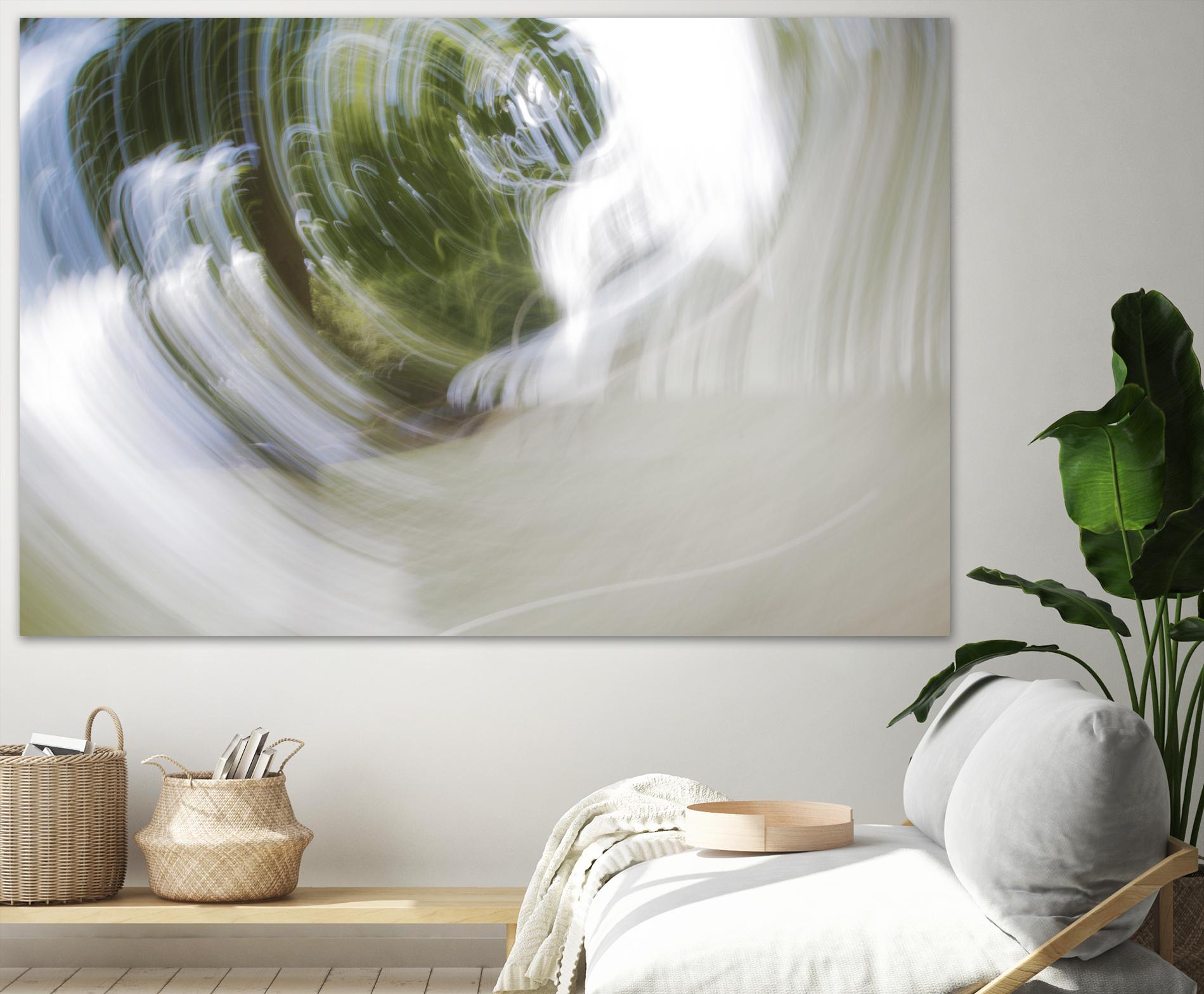 Echoes I by William Cooke on GIANT ART - green abstract