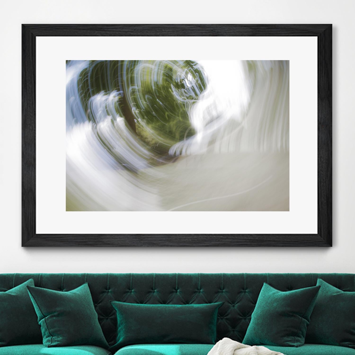 Echoes I by William Cooke on GIANT ART - green abstract