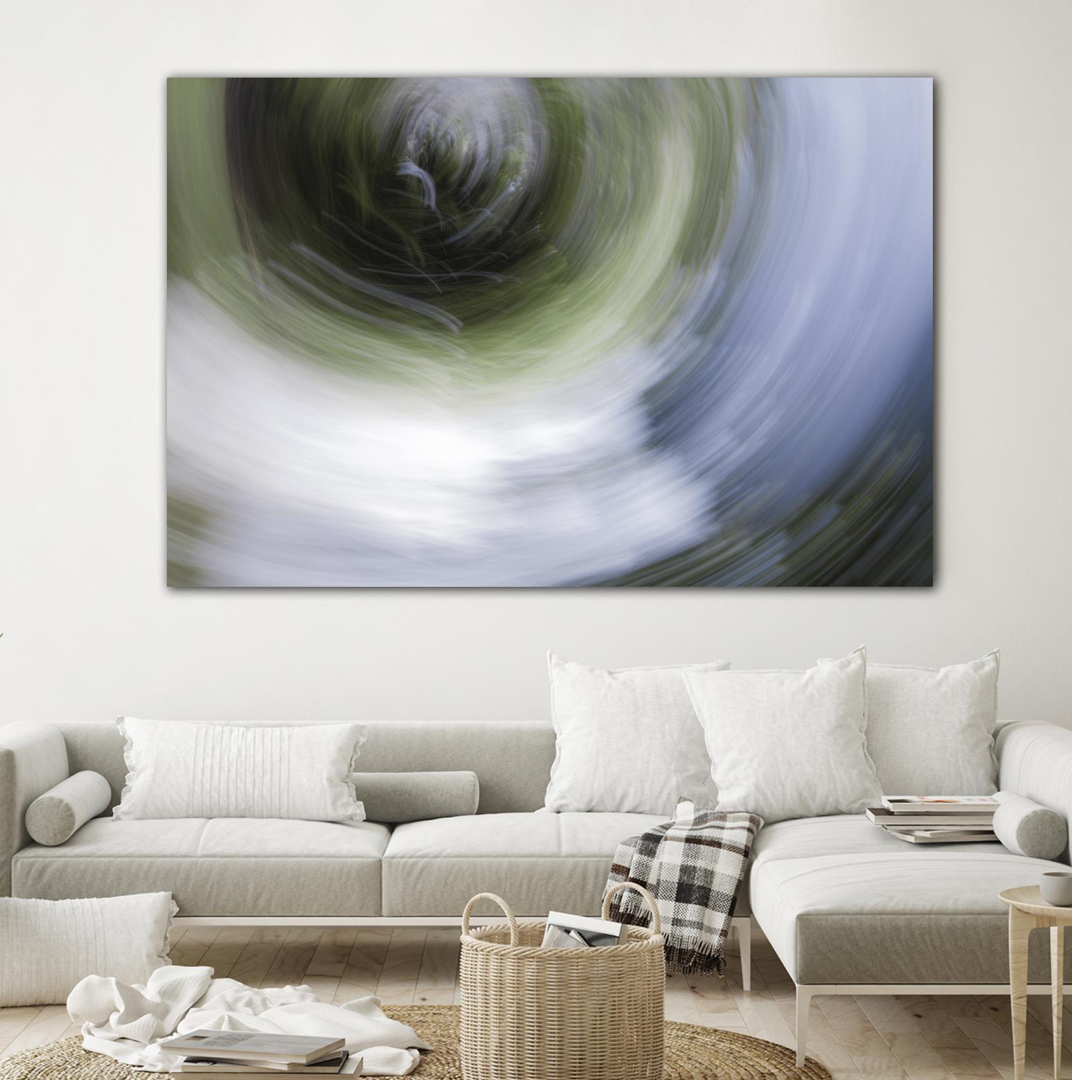 Echoes III by William Cooke on GIANT ART - green abstract