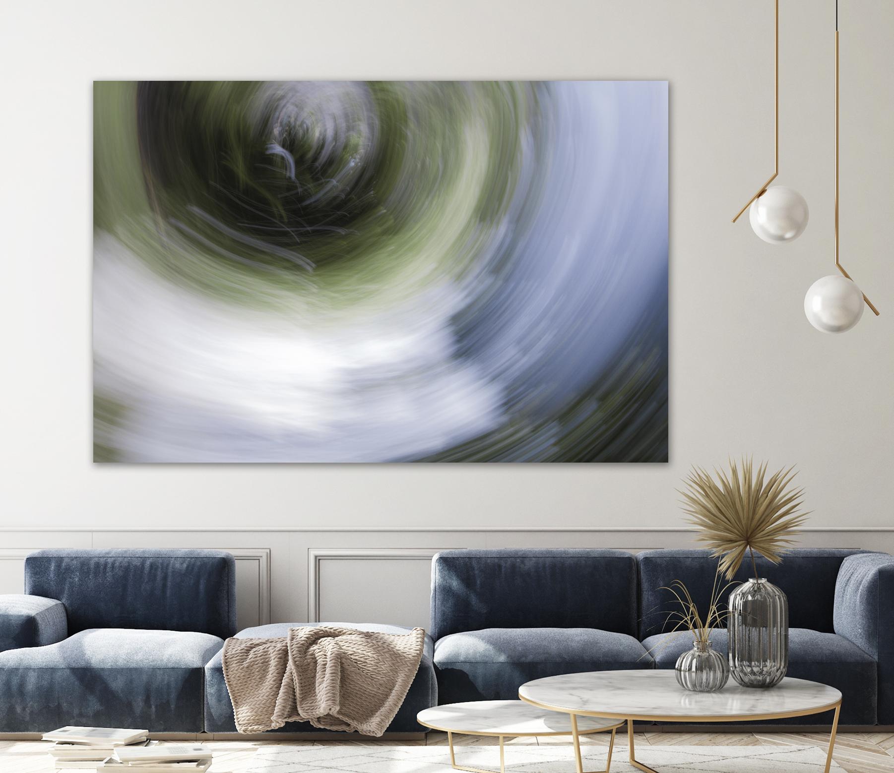 Echoes III by William Cooke on GIANT ART - green abstract