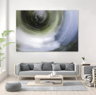 Echoes III by William Cooke on GIANT ART - green abstract