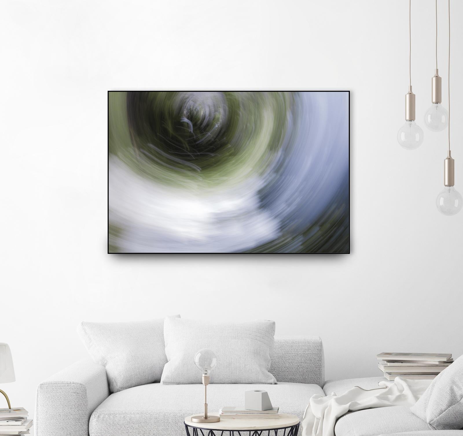 Echoes III by William Cooke on GIANT ART - green abstract